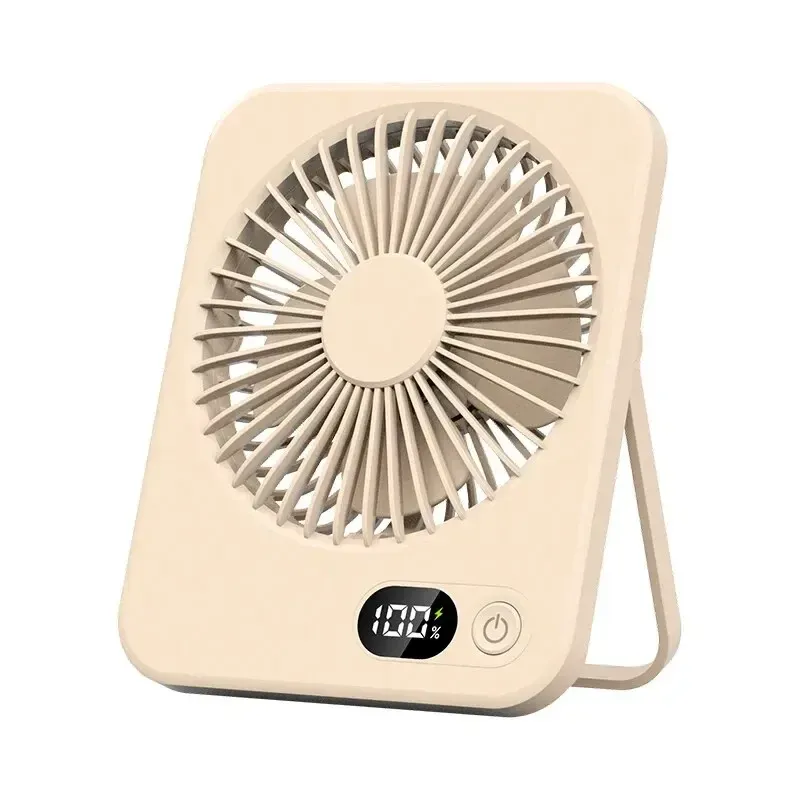 Mini ventilateur de bureau pliable USB avec batterie externe, ventilateur multifonction pour le sport et l'été 10