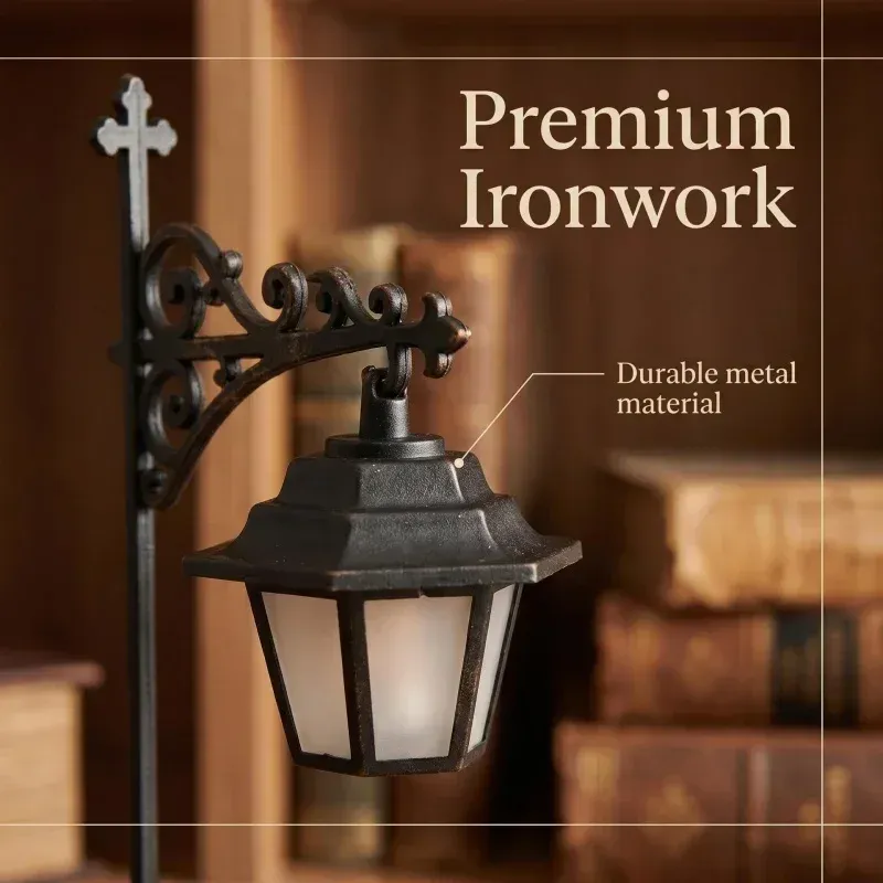 Détail de la lampe de bibliothèque
