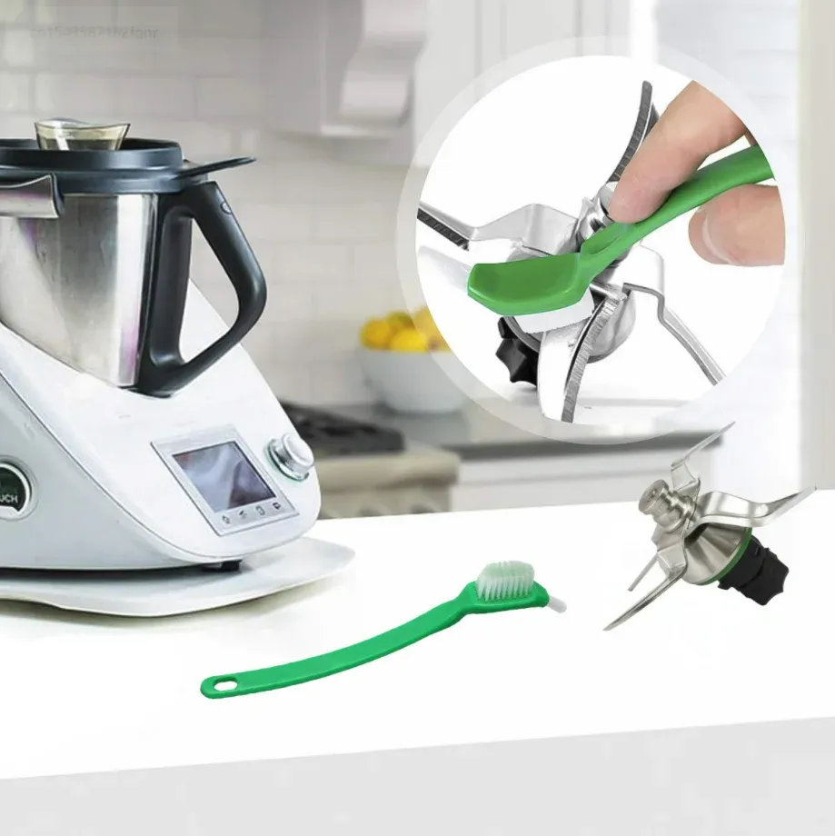 Brosse de nettoyage en profondeur pour robot Thermomix, vue détaillée