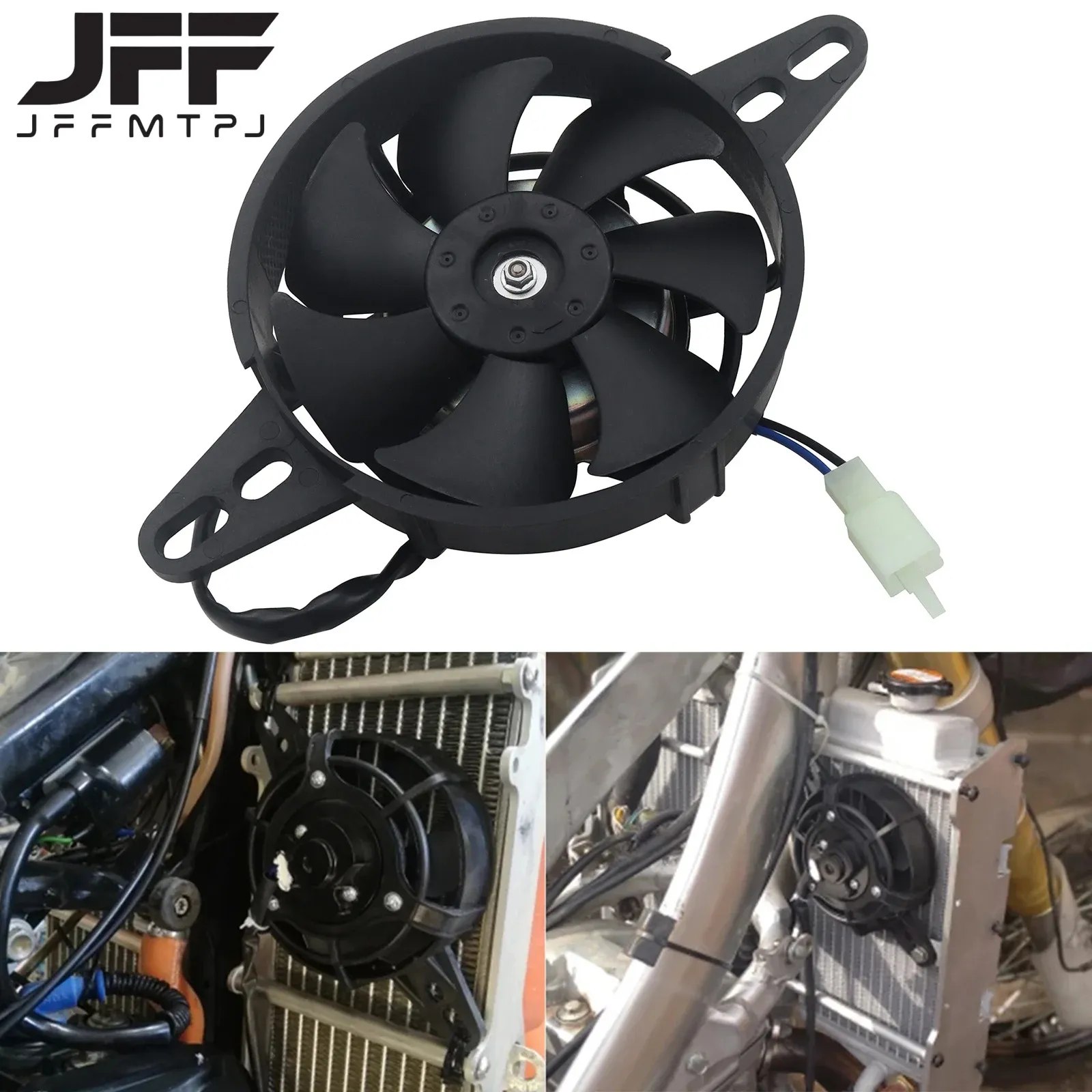 Ventilateur de refroidissement pour moteur de motocross
