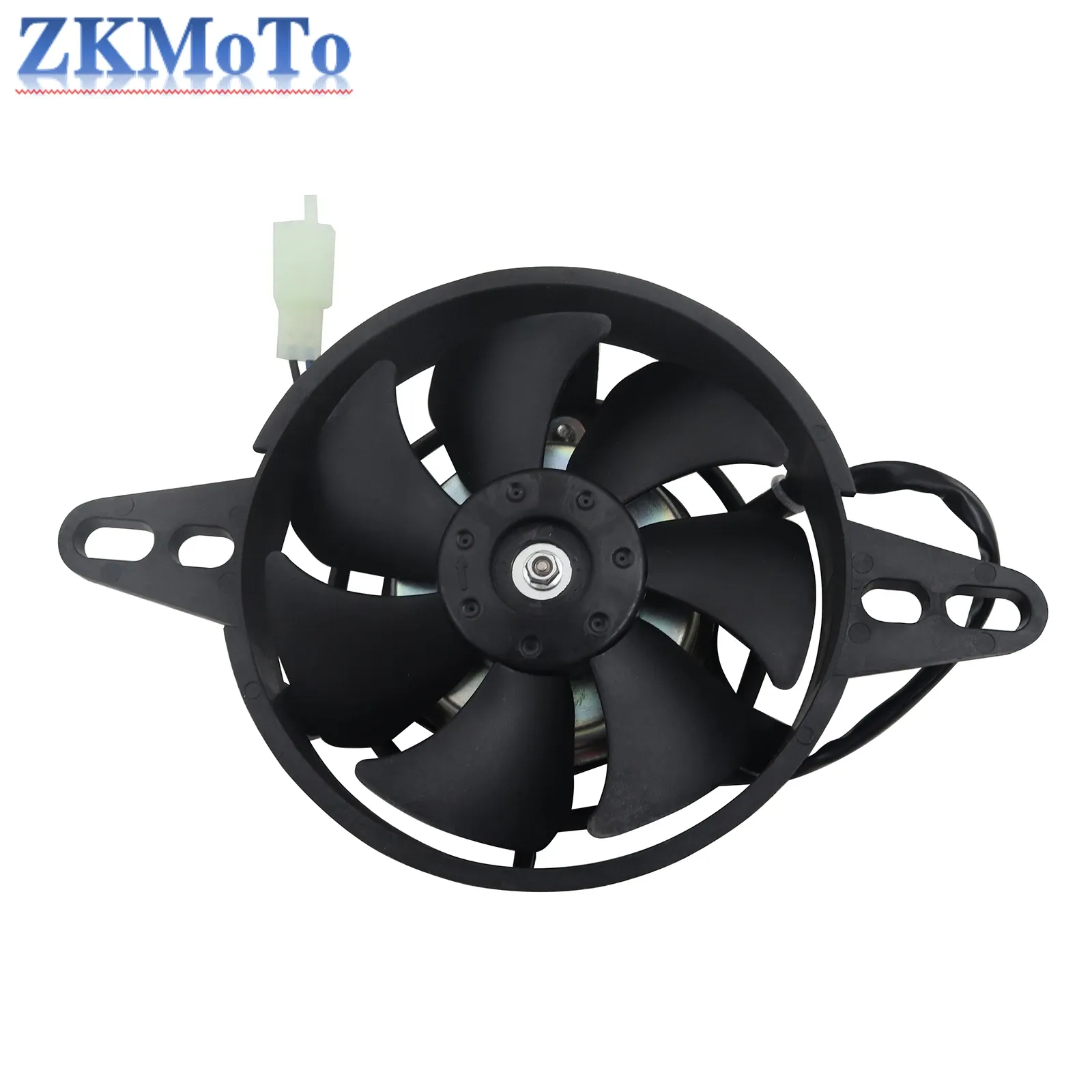Radiateur et ventilateur de refroidissement 12V avec refroidisseur d'huile pour moteur de motocross, quad, ATV et kart, compatible Honda, Yamaha, KTM, Kawasaki et Suzuki 7