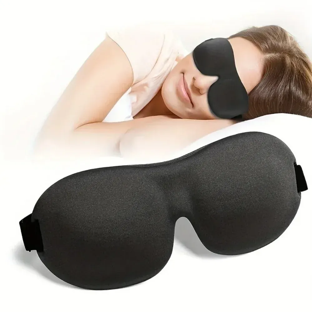 Masque de sommeil 3D en mousse à mémoire de forme, vue principale
