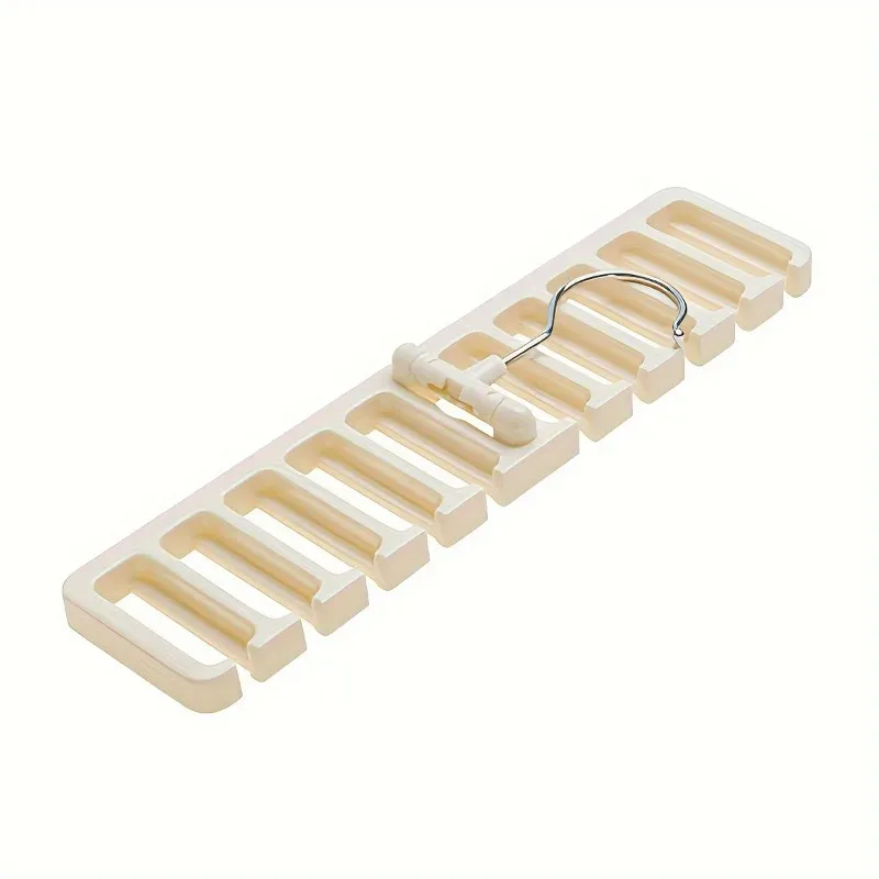 Cintre multifonctionnel pour ceintures et accessoires, organisateur de placard compact en plastique durable 9