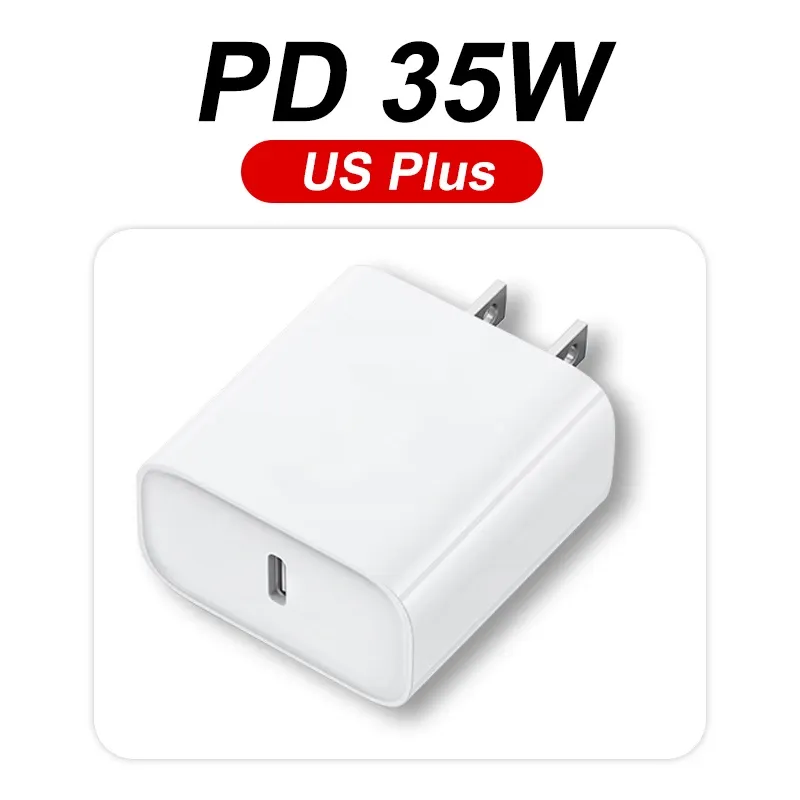 Chargeur rapide USB-C 35 W Power Delivery pour iPhone 16, 15, 14 Pro Max, Samsung, Xiaomi, Huawei et POCO 7