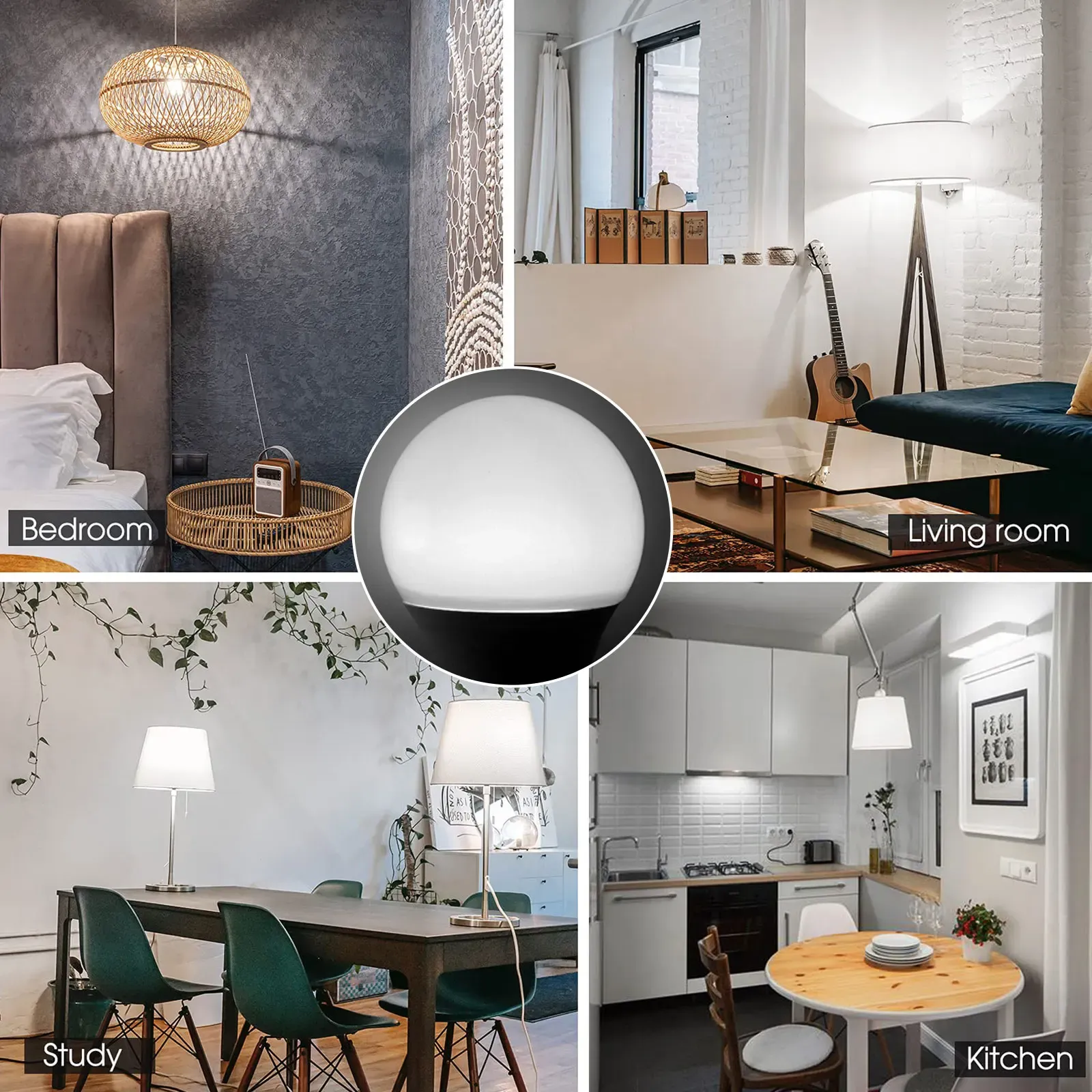 Ampoule LED avec capteur de mouvement en ambiance