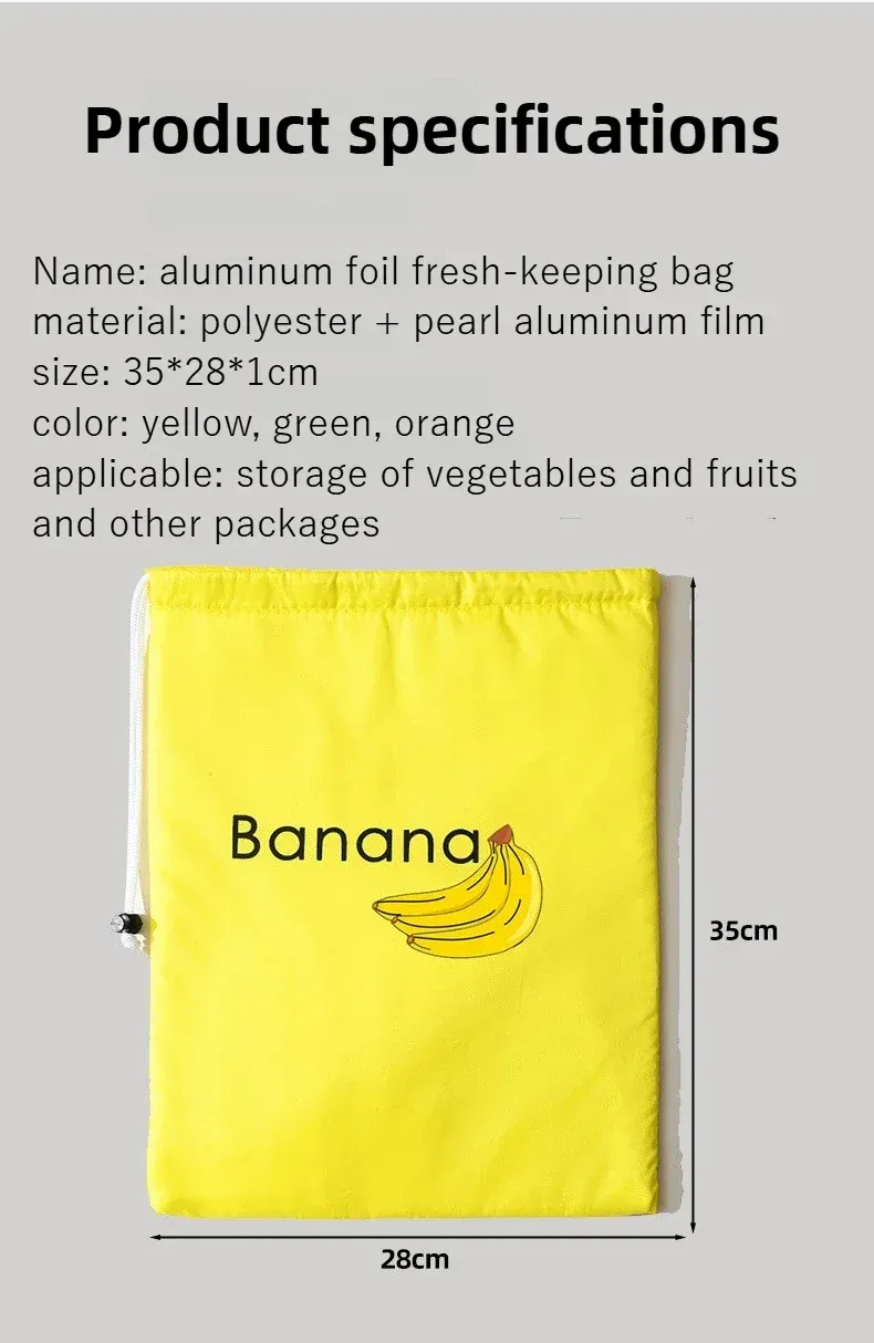 Sac réutilisable à cordon pour fruits et légumes