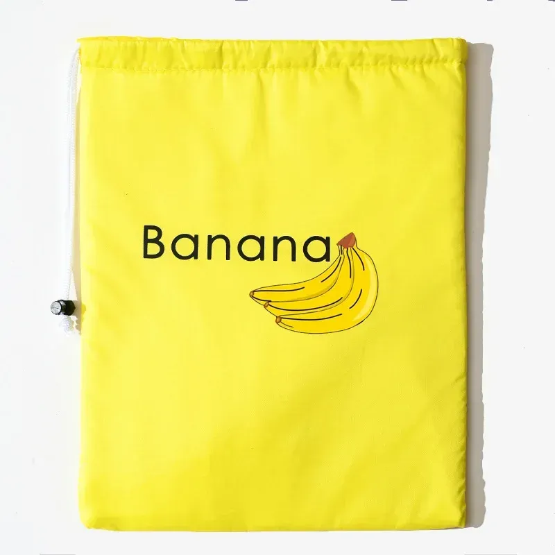 Sacs réutilisables à cordon pour fruits et légumes : rangement écologique pour aliments frais et organisation du réfrigérateur 10