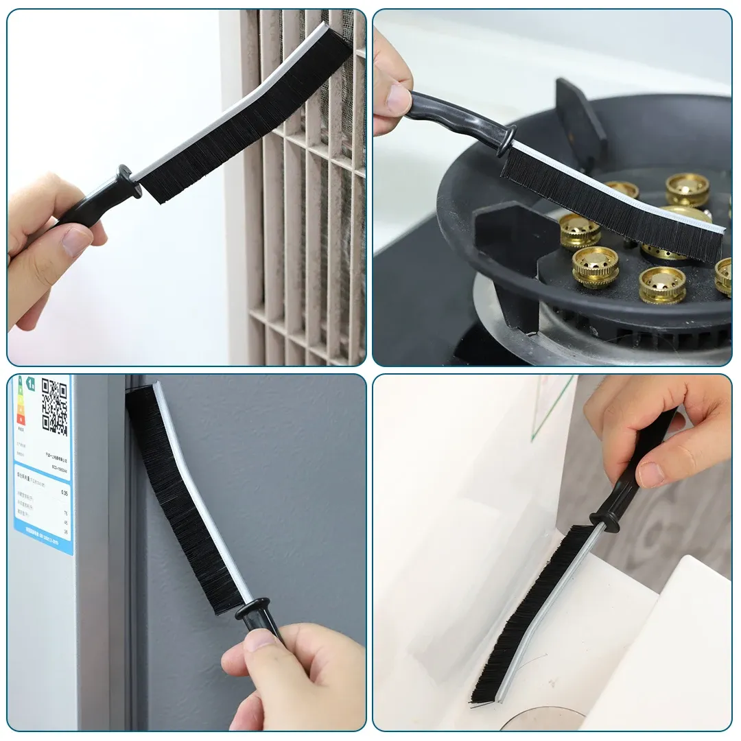 Brosse de nettoyage pour interstices, usage dans la cuisine