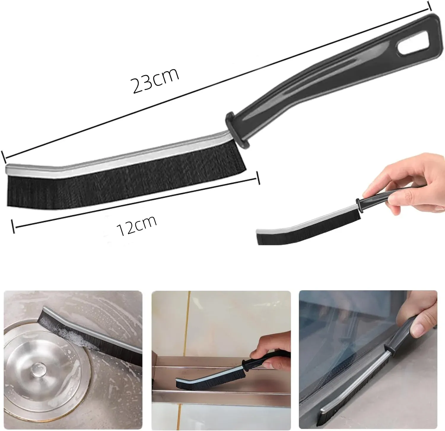 Brosse de nettoyage pour interstices, nettoyage des rainures