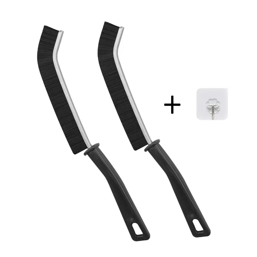 Brosse multifonction de nettoyage des interstices pour cuisine, salle de bains et WC, idéale pour les fentes, rainures de fenêtre et joints 10