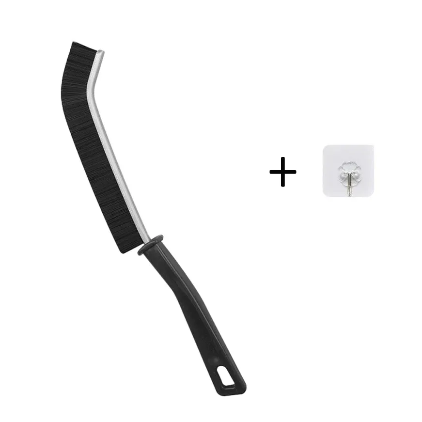 Brosse multifonction de nettoyage des interstices pour cuisine, salle de bains et WC, idéale pour les fentes, rainures de fenêtre et joints 9