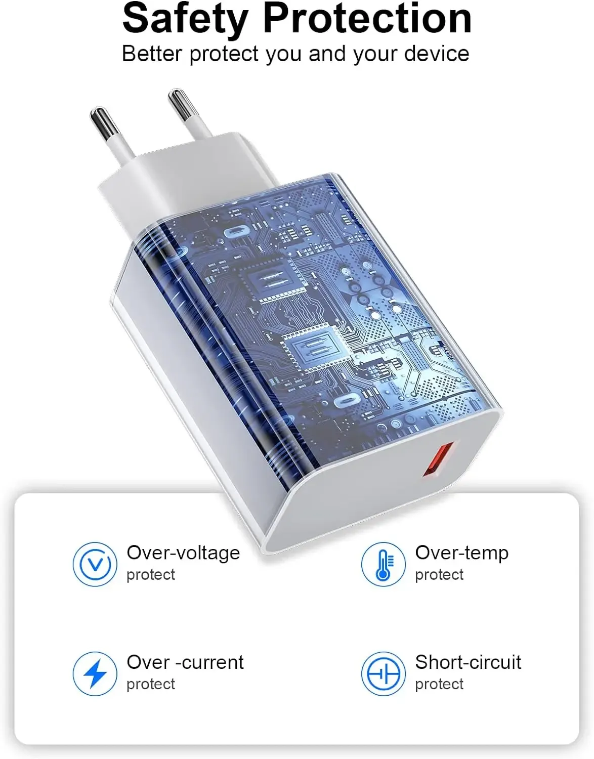 Câble de charge Type-C, finition soignée