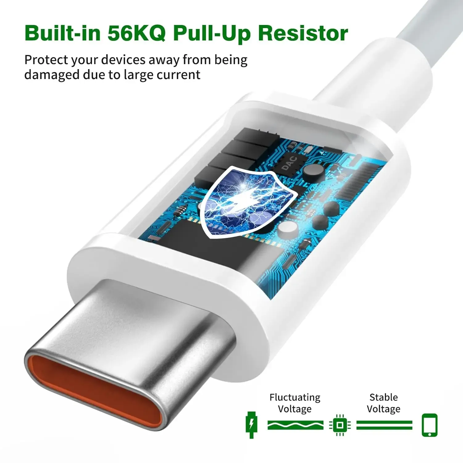 Chargeur compact posé sur une surface