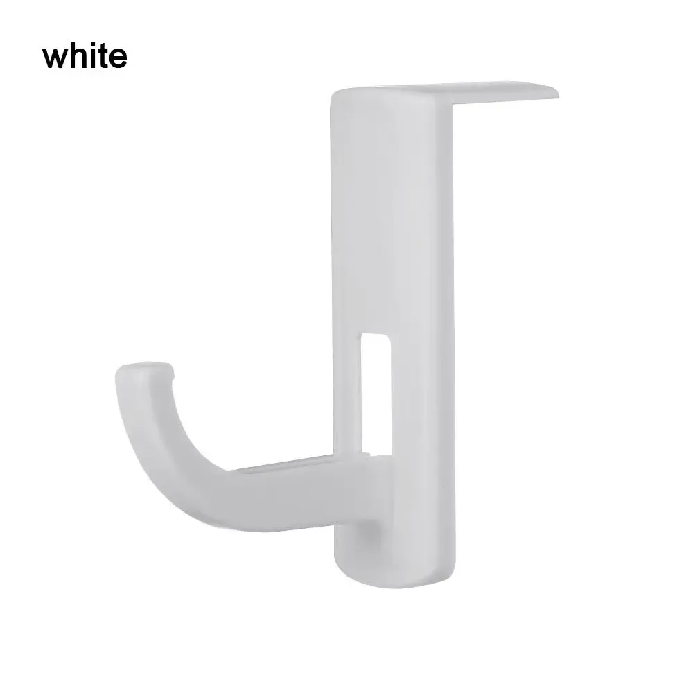 Support pour écouteurs, 1 pièce, crochet avec bande autocollante pour bureau, fixation sur moniteur PC 7