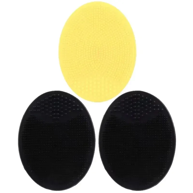 Brosse de massage en silicone pour bébé et enfant, lot de 3, pour le bain, le shampooing et le massage, pour garçons et filles 11