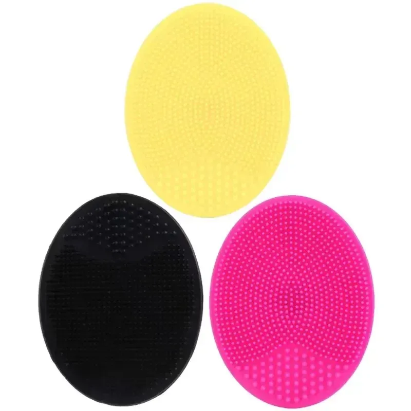 Brosse de massage en silicone pour bébé et enfant, lot de 3, pour le bain, le shampooing et le massage, pour garçons et filles 16