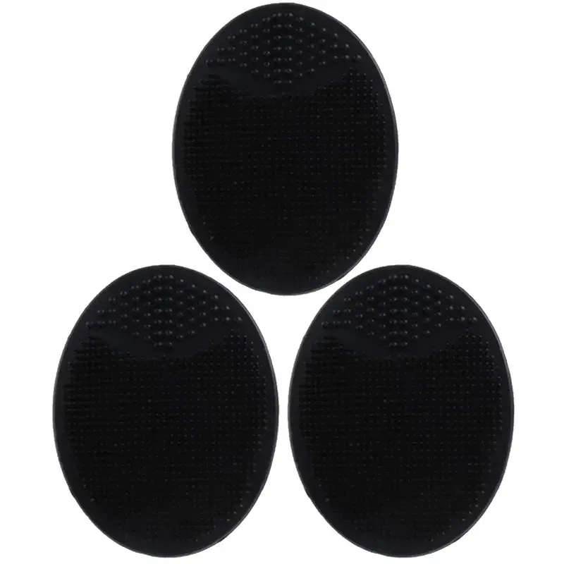 Brosse de massage en silicone pour bébé et enfant, lot de 3, pour le bain, le shampooing et le massage, pour garçons et filles 17