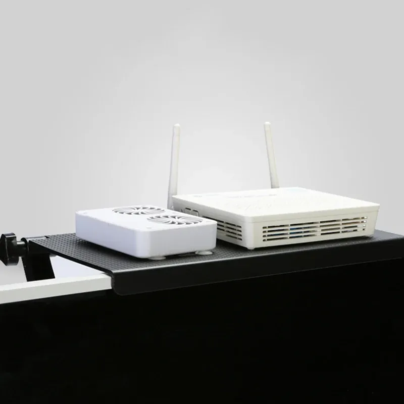 Étagère de rangement supérieure T1 pour écran TV, support multifonction pour la maison et le bureau 3
