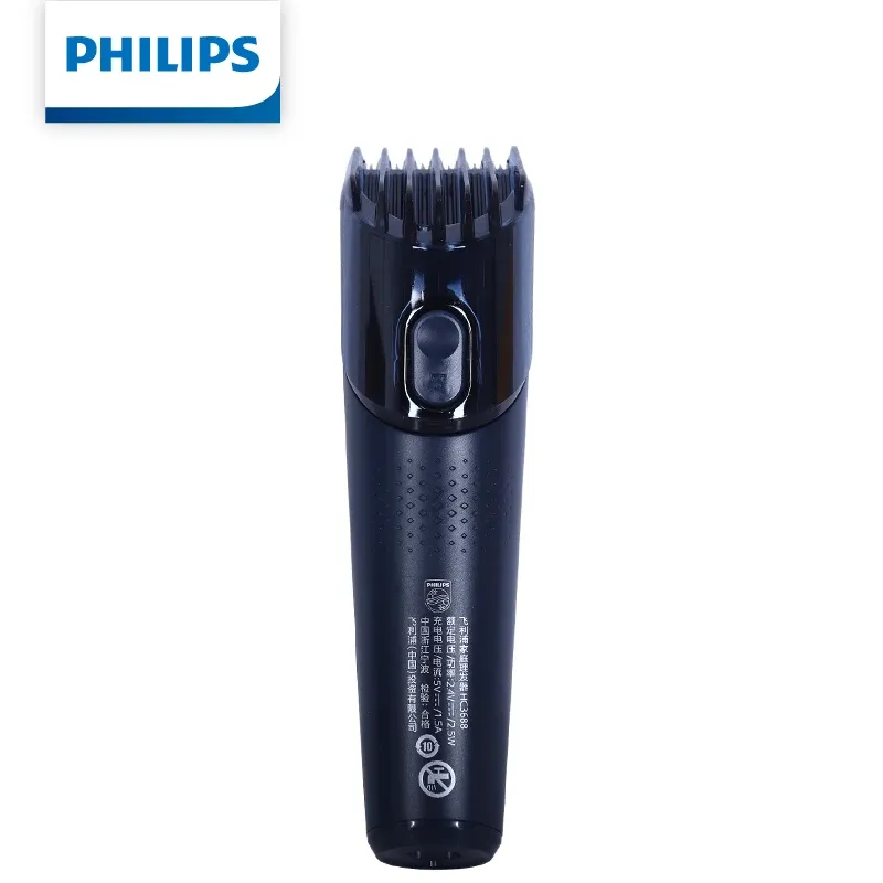 Tondeuse à cheveux Philips HC3688 électrique rechargeable, faible bruit, peignes réglables 4