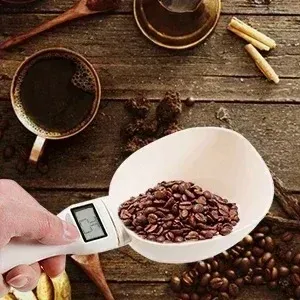Cuillère-balance en situation d'utilisation