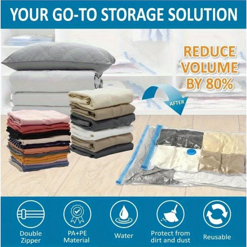 Gamme de sacs de rangement sous vide pour un intérieur organisé