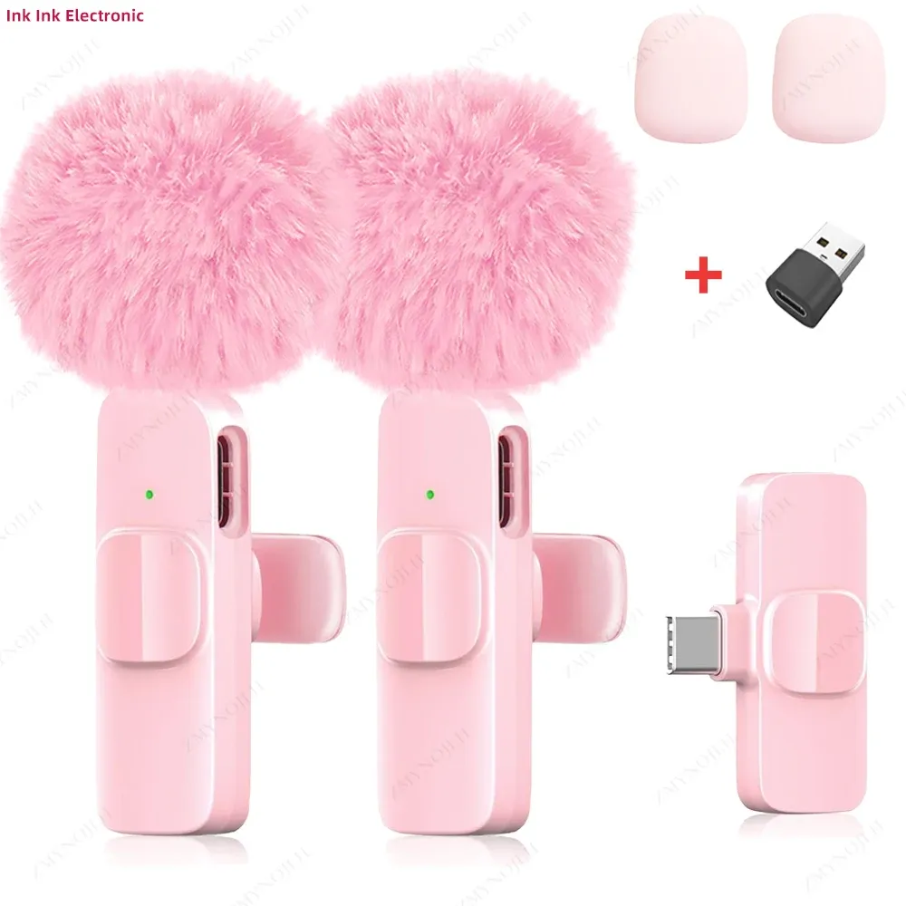 Microphone cravate sans fil portable