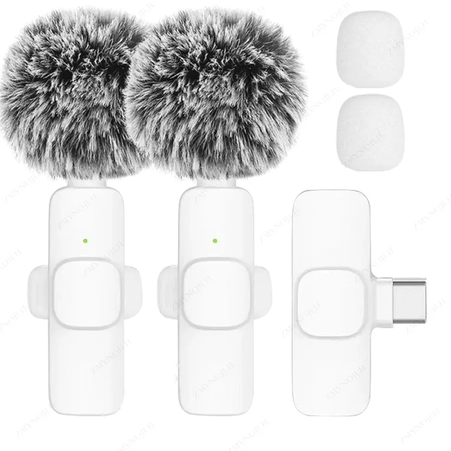 Microphone cravate sans fil portable pour iPhone, Android, PC et caméra : enregistrement vidéo, streaming, vlog et gaming 12