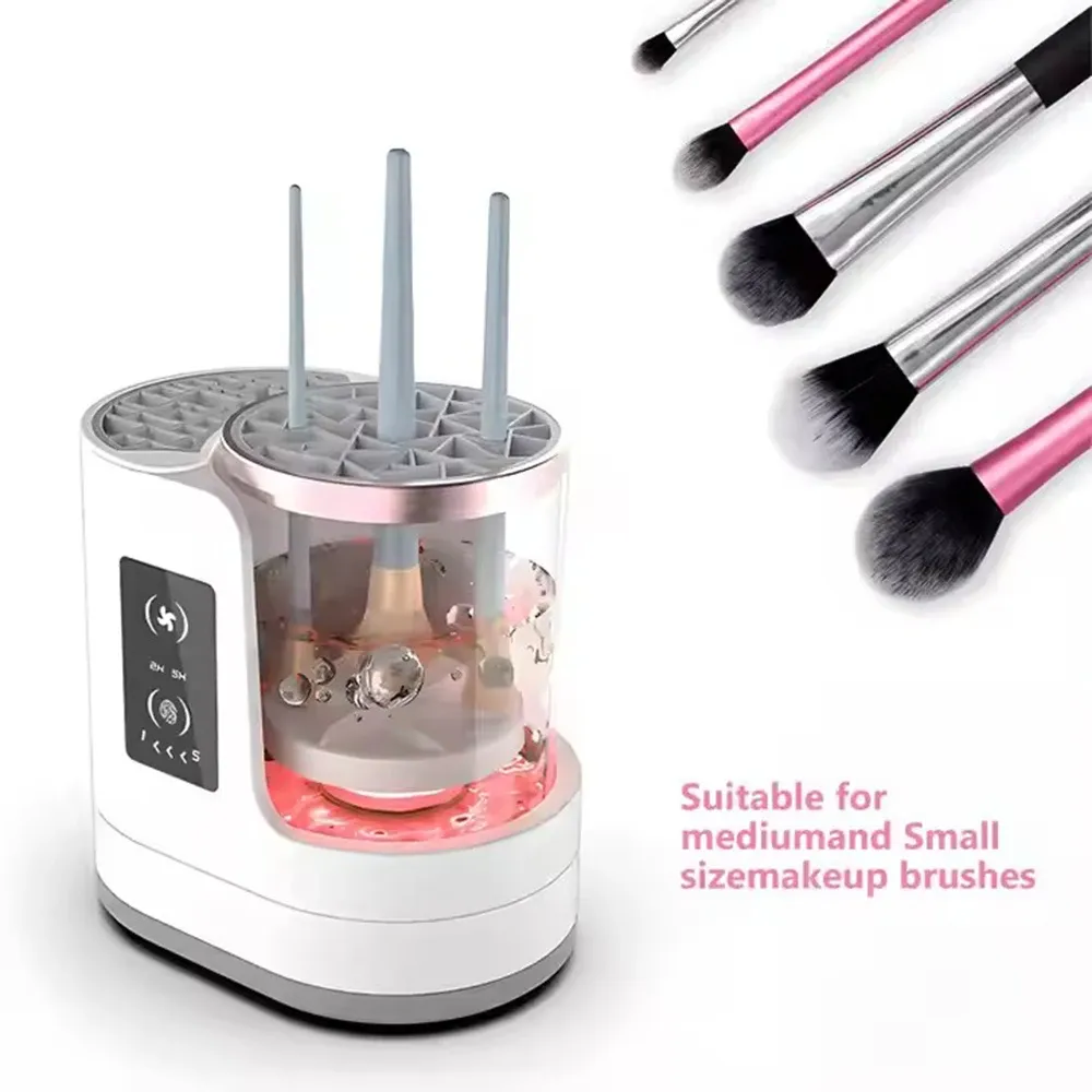 Nettoyeur de pinceaux de maquillage, détails des fonctions