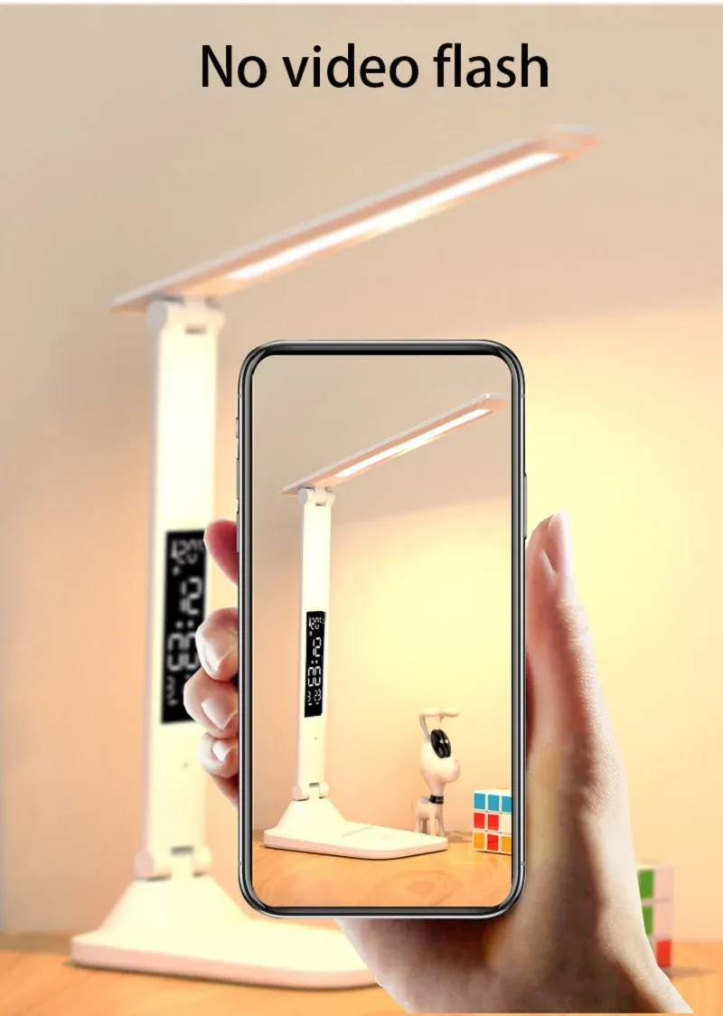 Lampe de bureau LED, vue détaillée