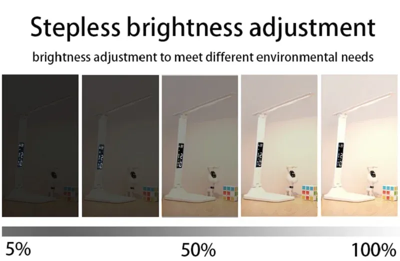 Lampe de bureau LED, ambiance lumineuse
