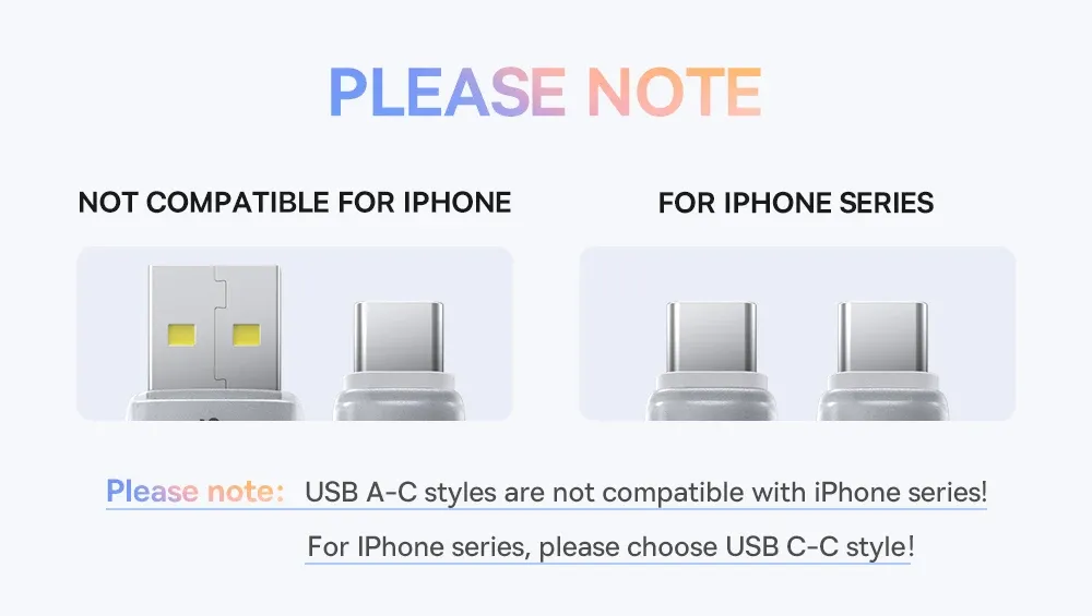 Câble Baseus USB-C à charge rapide