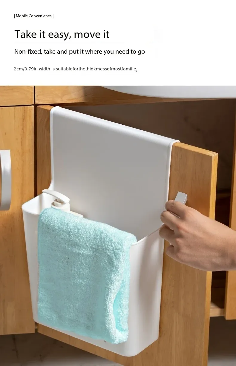 Étagère de porte d'armoire de cuisine, vue d'ensemble