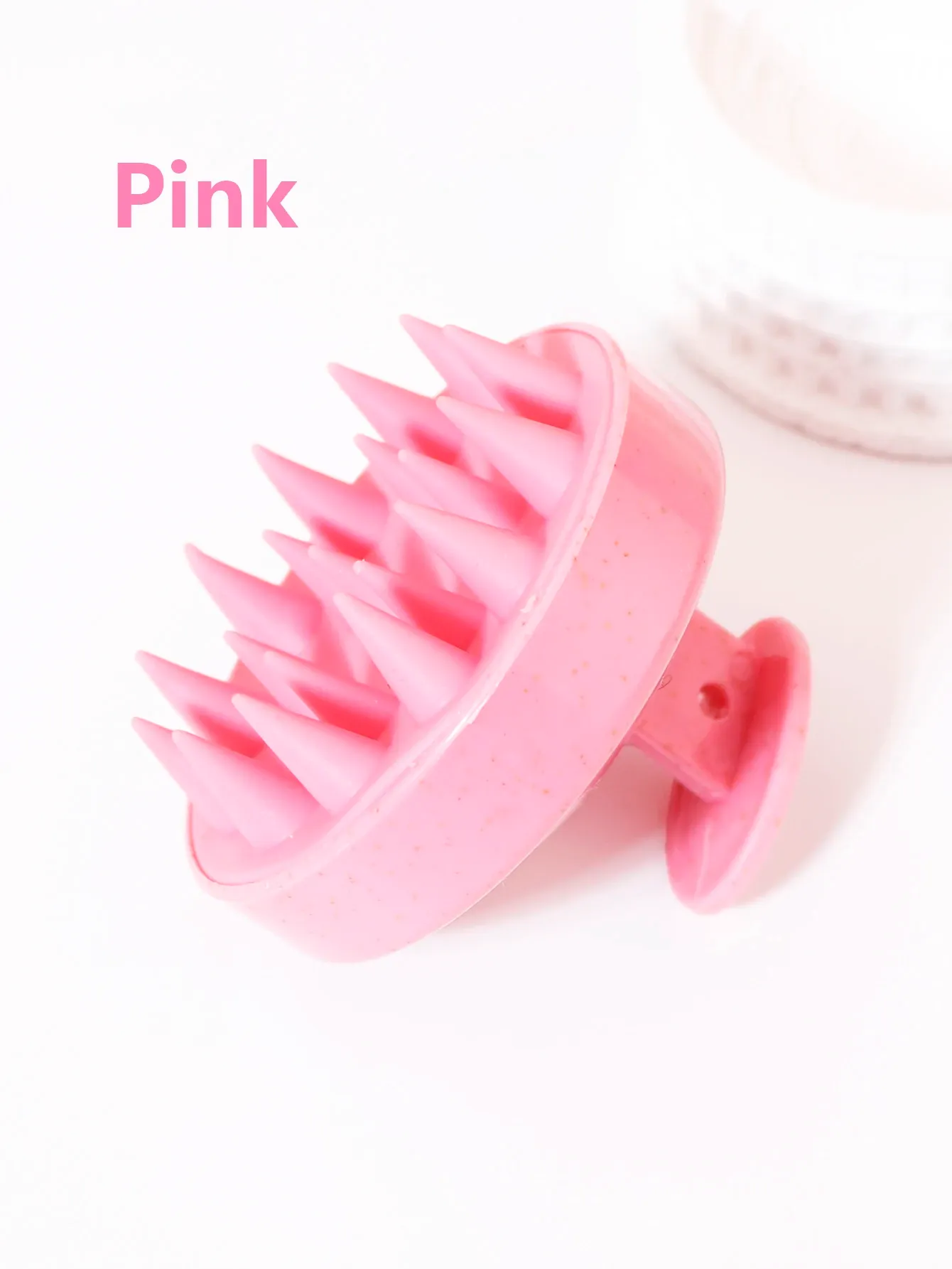 Brosse de lavage en silicone pour cheveux et cuir chevelu, peigne de massage, brosse de massage corporel douce, conçue pour perruques en cheveux naturels 7