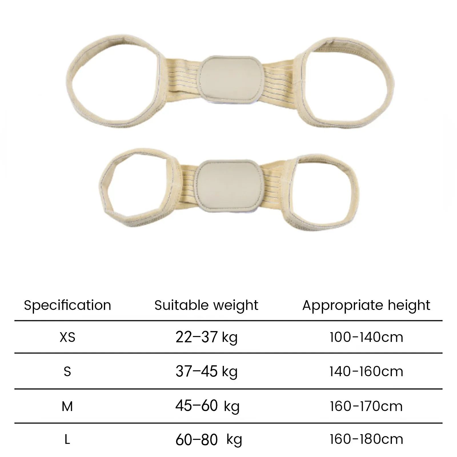 Correcteur de posture pour enfants et adultes – Orthèse dorsale et claviculaire redresse-épaules 6