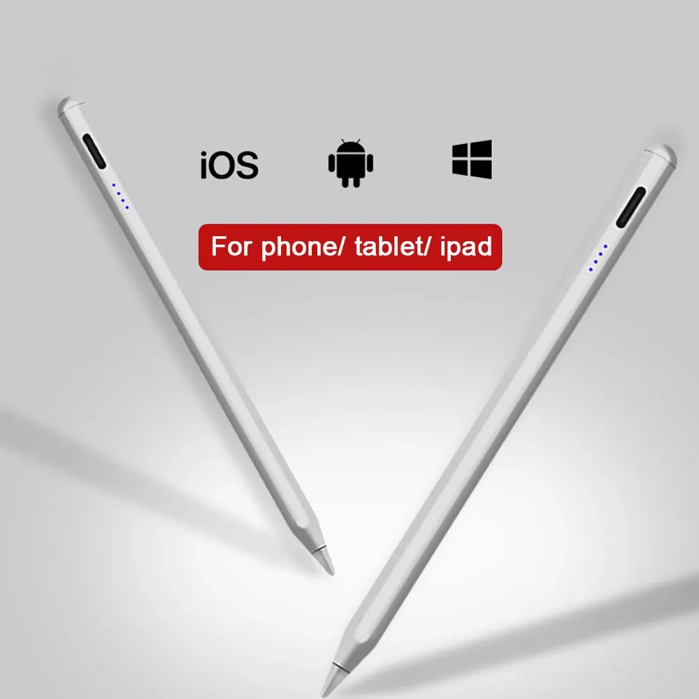 Stylet universel compatible iOS, Android et Windows pour tablette et smartphone, stylo capacitif multicolore pour écriture et dessin 2
