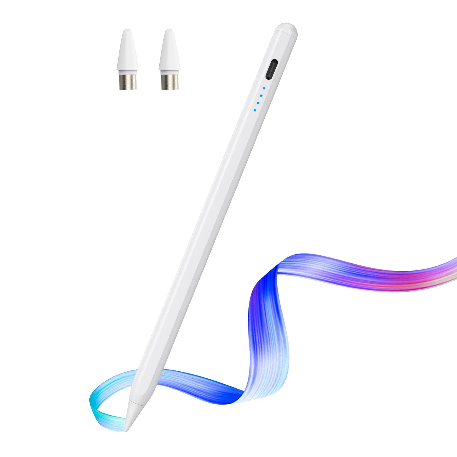 Stylet universel en situation d'utilisation sur tablette