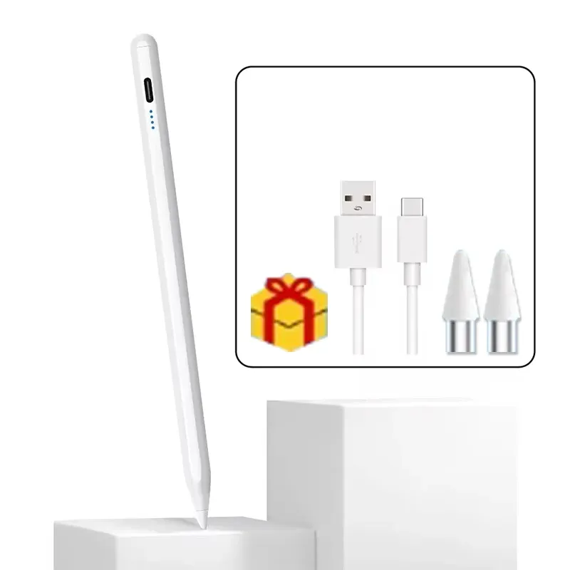 Stylet universel compatible iOS, Android et Windows pour tablette et smartphone, stylo capacitif multicolore pour écriture et dessin 11