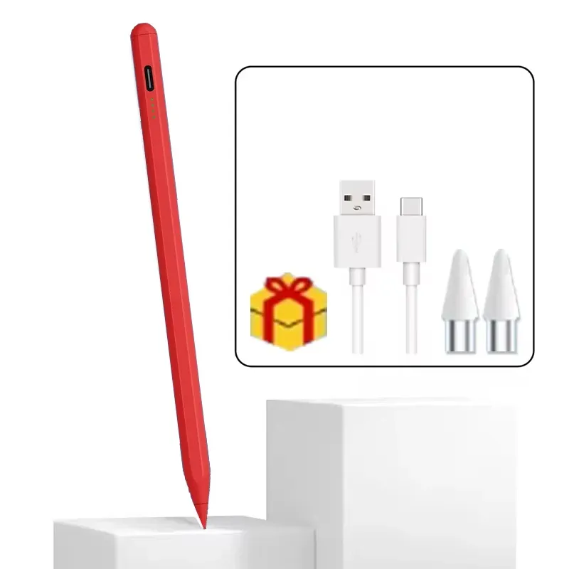 Stylet universel compatible iOS, Android et Windows pour tablette et smartphone, stylo capacitif multicolore pour écriture et dessin 10