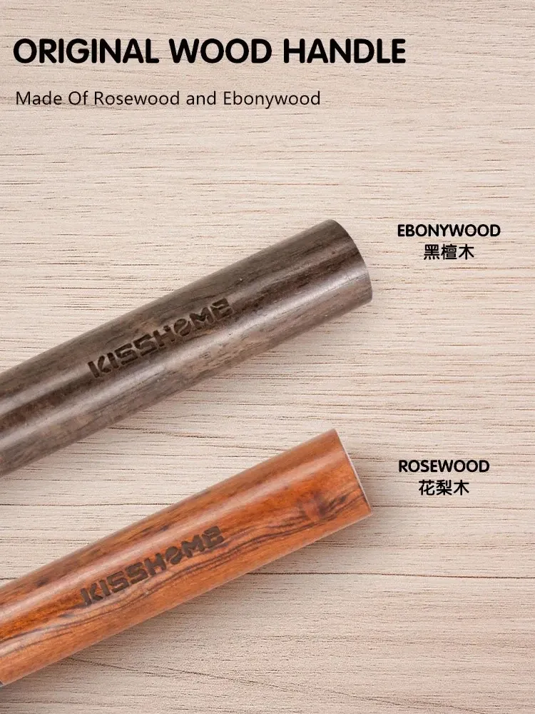 Brosse de nettoyage avec manche en bois, vue complète