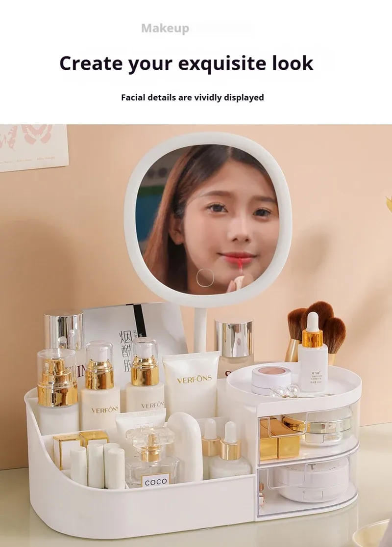 Rangement de bijoux et cosmétiques
