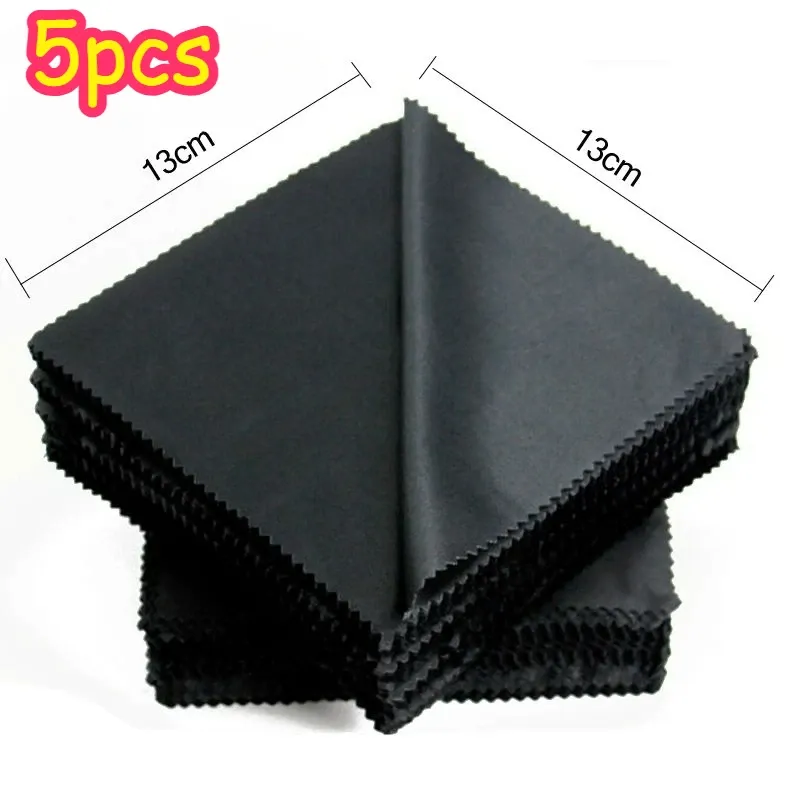 Lingettes de nettoyage en microfibre pour lunettes (lot de 5, 10 ou 30 pièces, 13 x 13 cm) 7