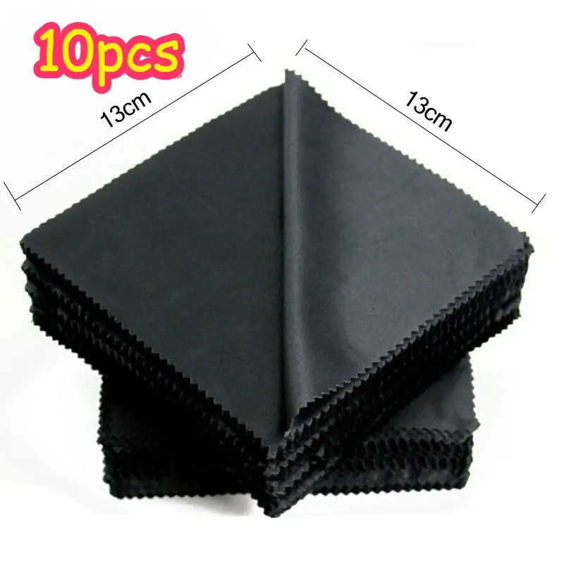 Lingettes de nettoyage en microfibre pour lunettes (lot de 5, 10 ou 30 pièces, 13 x 13 cm) 9
