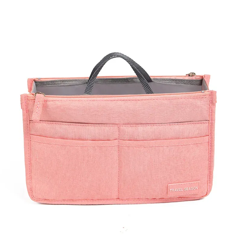 Organisateur de sac à main en tissu, insert intérieur avec séparateurs 9