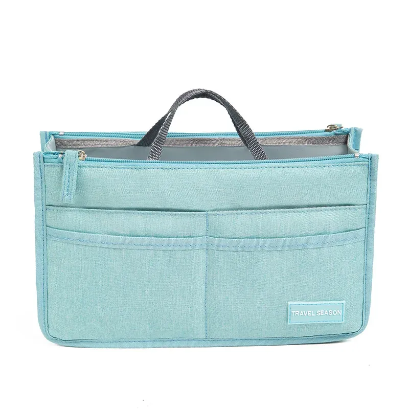 Organisateur de sac à main en tissu, insert intérieur avec séparateurs 7