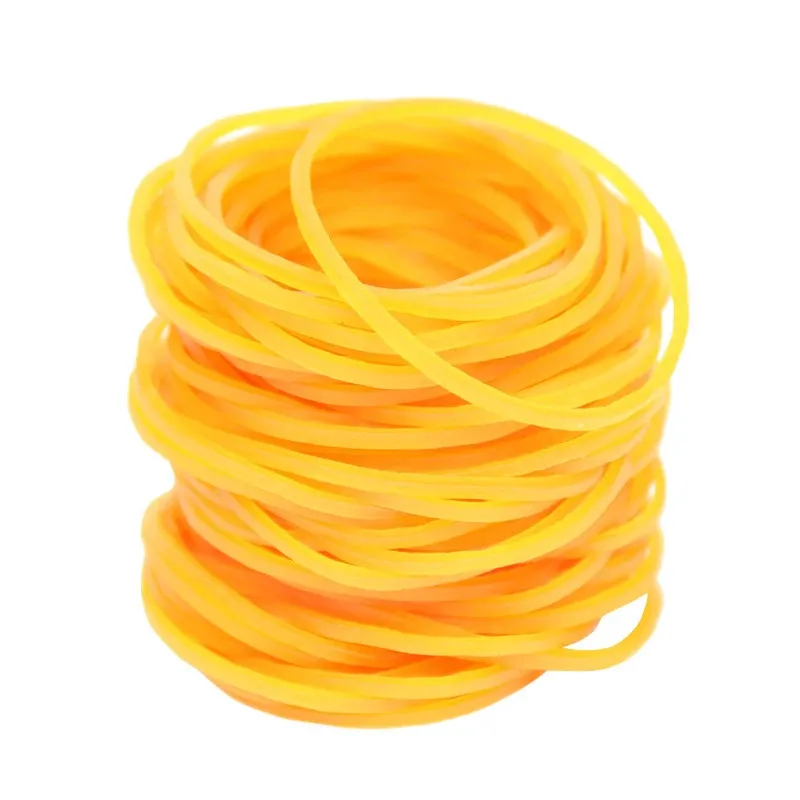 Jouets industriels à bande de caoutchouc jaune haute élasticité, résistants aux hautes températures, lot de 100, 300 ou 666 pièces 4