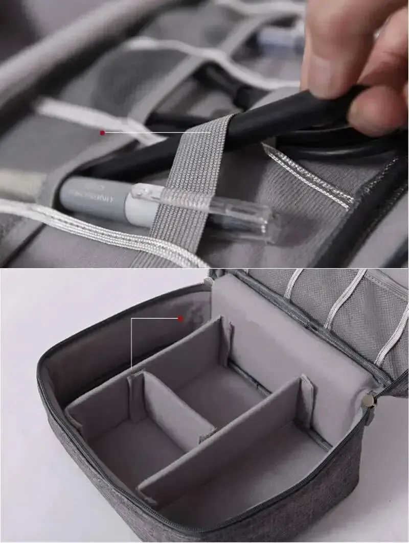 Sac de rangement étanche pour câbles, usage quotidien