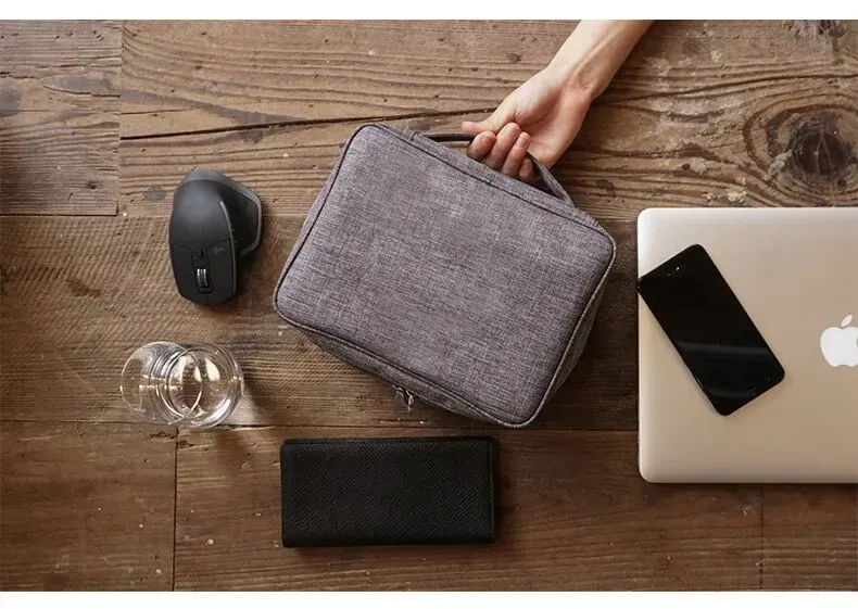 Sac de rangement étanche pour câbles, pratique
