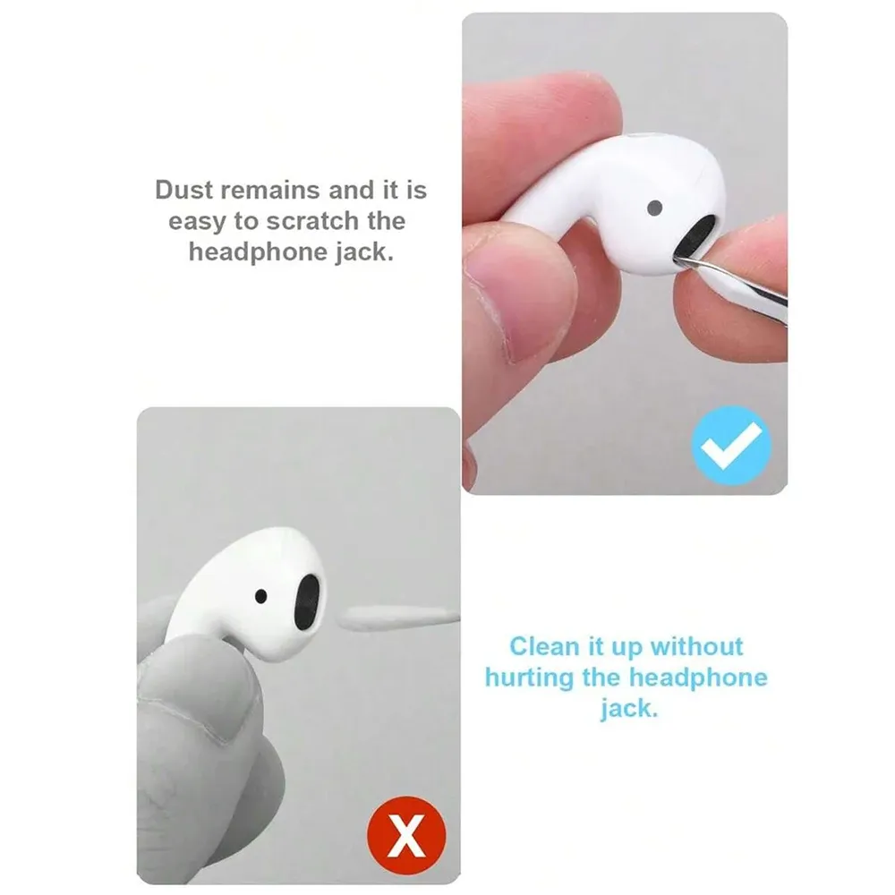 Stylo de nettoyage pour écouteurs, finition