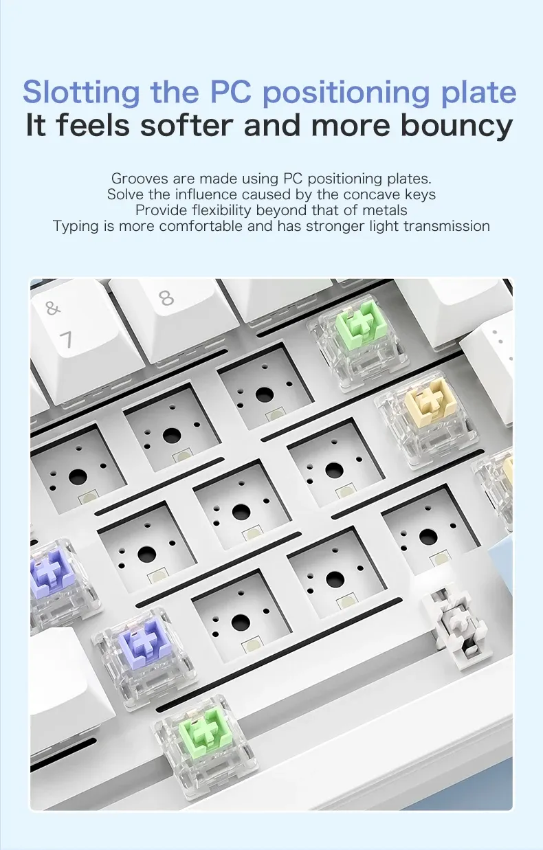 Éclairage RGB du clavier FREEWOLF F75