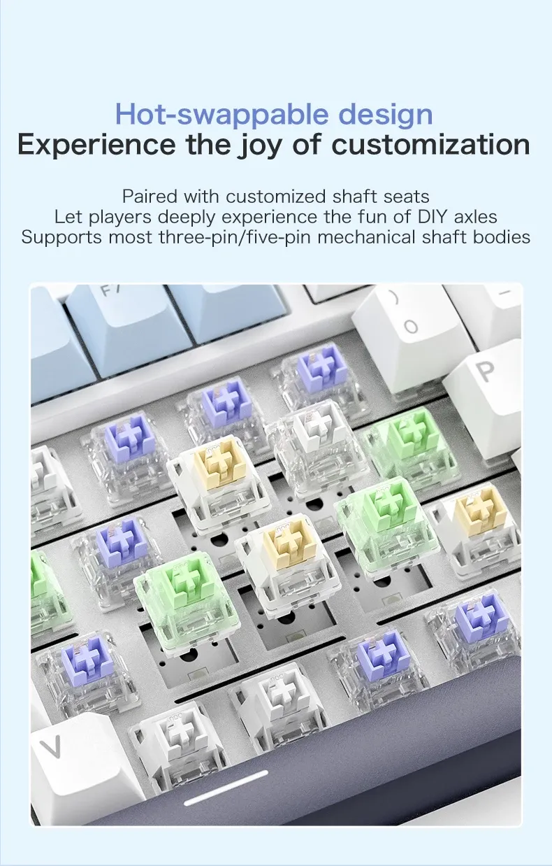 Clavier FREEWOLF F75 et son ergonomie